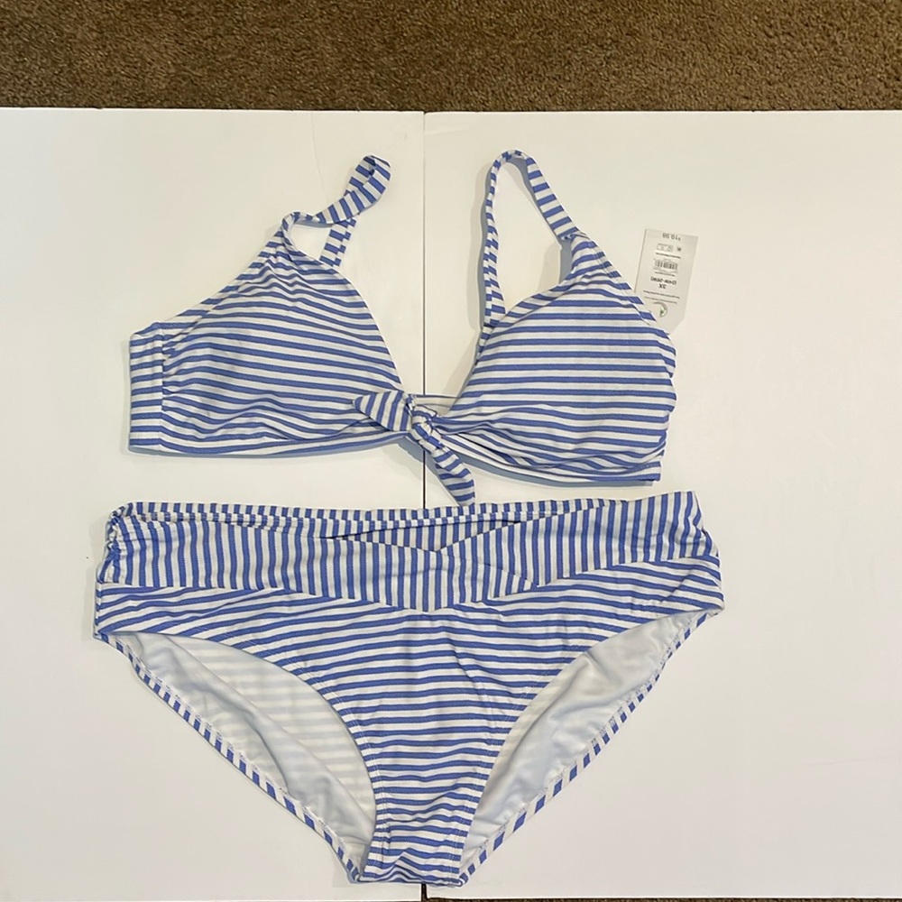 Time & Tru Bikini Two Piece Swimsuit size 3X